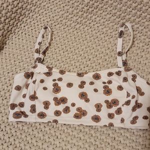 Mudd strappy back sunflower cami top.